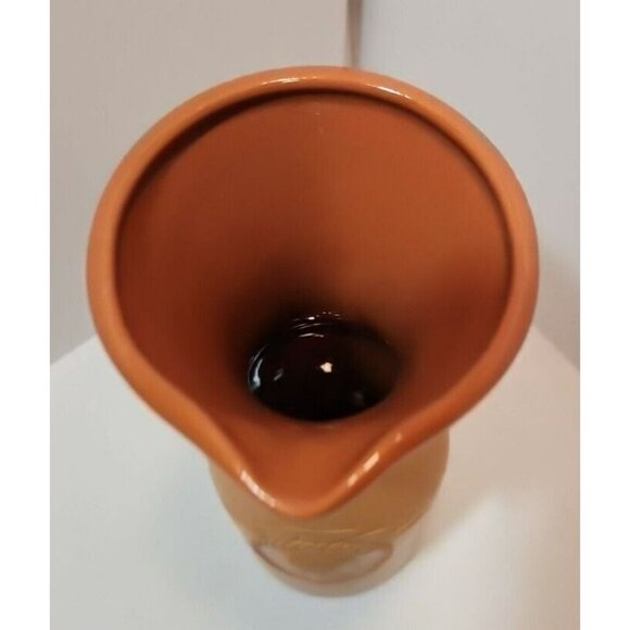 Vtg Cuisine Concepts Terra Cotta Wine Carafe One Liter in Box 11" Tall - Picture 2 of 10
